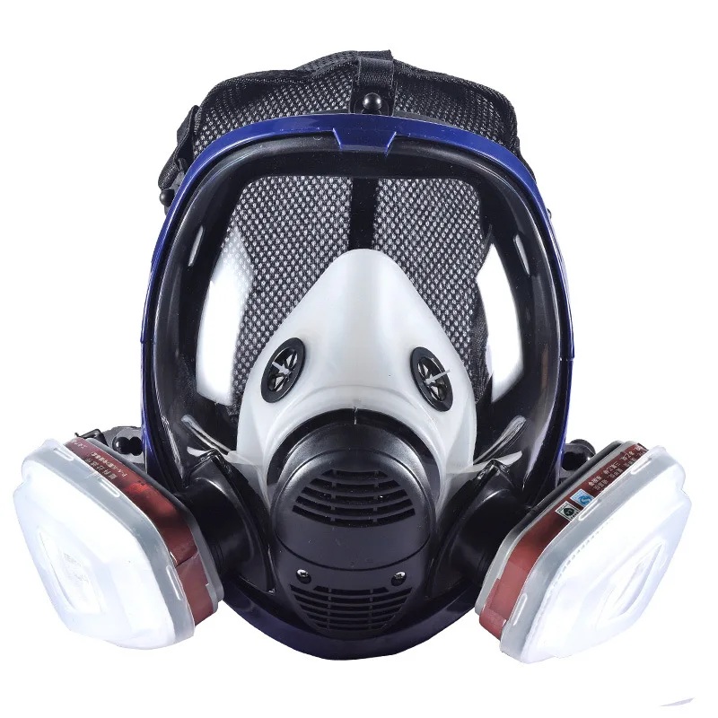 Gas Mask Respirator with Canister Filter Widely Used For Organic Paint Spary Acid Dust Pesticide Protection Chemical mask | Безопасность