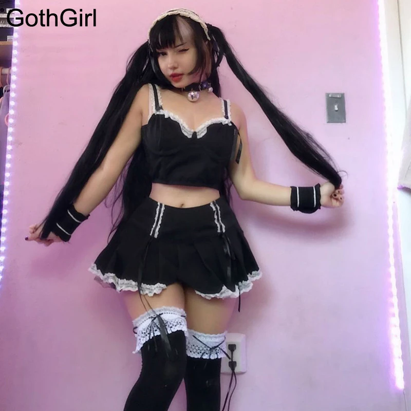 Женская кружевная юбка Goth, черная мини-юбка в стиле пэчворк, плиссированная юбка в эстетике гранж,
Женская кружевная юбка Goth, черная мини-юбка в стиле пэчворк, плиссированная юбка в эстетике гранж,