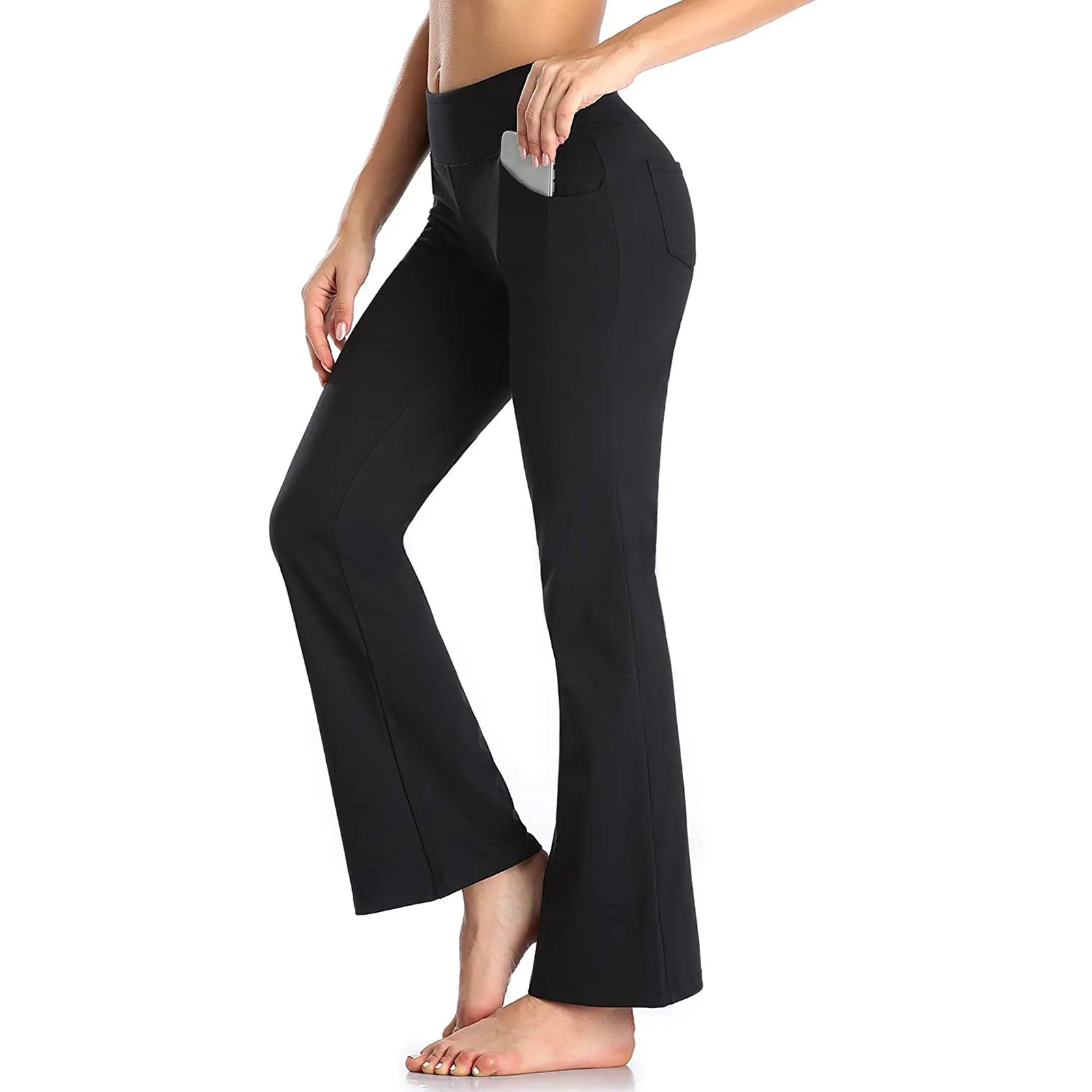 High Waist Comfortablewomen's Pure Color High Waist Pocket Sports Fitness Yoga Wide Leg Pantsfree ShippingStretch
High Waist Comfortablewomen's Pure Color High Waist Pocket Sports Fitness Yoga Wide Leg Pantsfree ShippingStretch