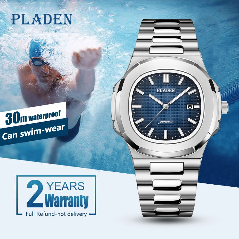 Top Brand Men Watches PLADEN Fashion Luxury Stainless Steel Quartz Watch Male Military Sport Wristwatch Clock Relogio Masculino
Top Brand Men Watches PLADEN Fashion Luxury Stainless Steel Quartz Watch Male Military Sport Wristwatch Clock Relogio Masculino