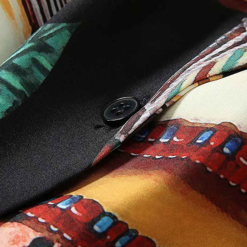 VERDEJULIAY Tribe Style Tambourine Print Twinset Women Half Sleeve Bow Sashes Short Blouse + Shorts 2020 Spring New Casual Suit
VERDEJULIAY Tribe Style Tambourine Print Twinset Women Half Sleeve Bow Sashes Short Blouse + Shorts 2020 Spring New Casual Suit