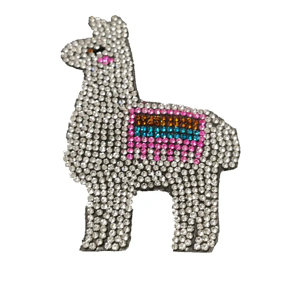 3D Hotfix rhinestone sheep patch Clear blue pink stone badges iron on clothing stickers appliqued Decoration Parches Para Ropa
3D Hotfix rhinestone sheep patch Clear blue pink stone badges iron on clothing stickers appliqued Decoration Parches Para Ropa
