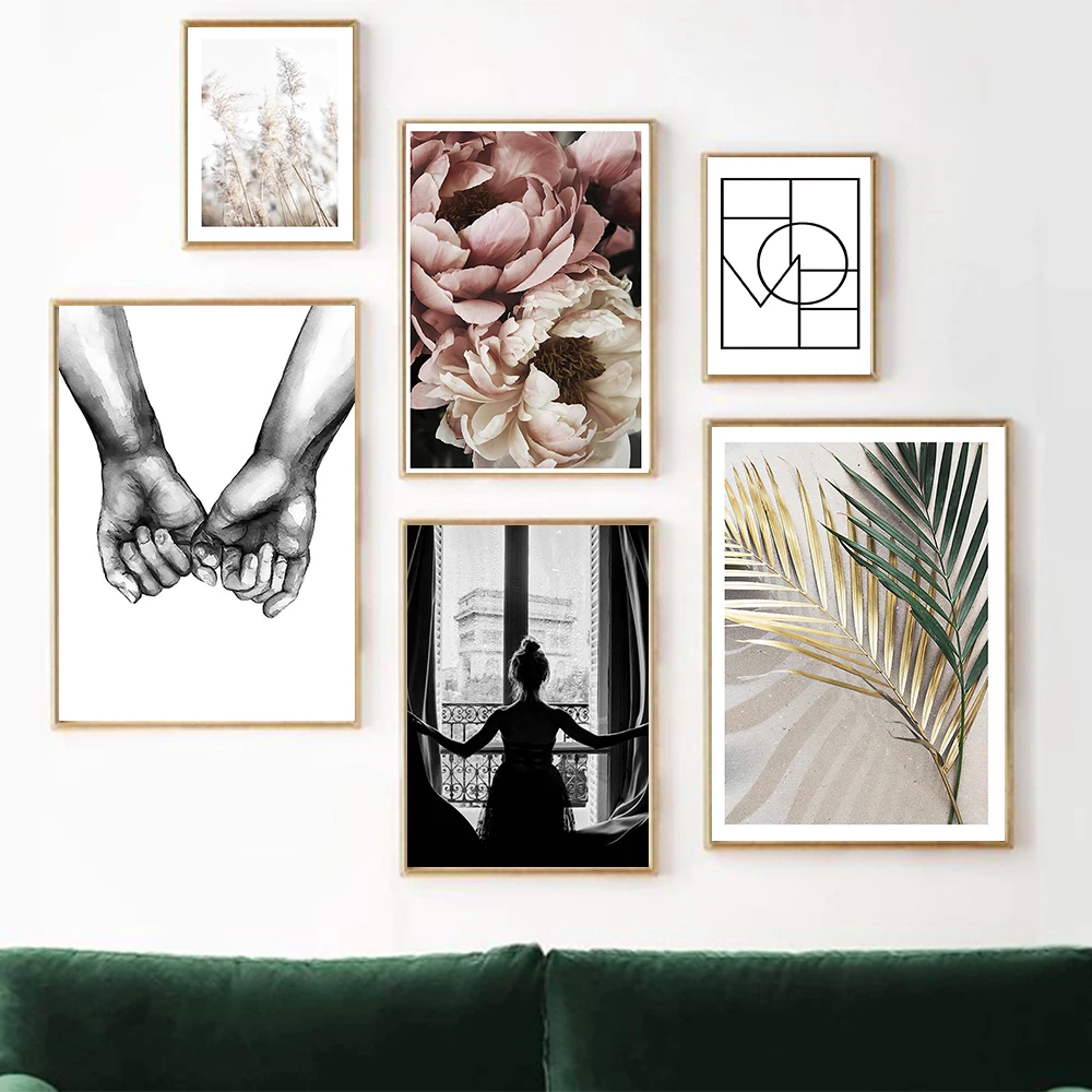 Golden Palm Leaf Peony Canvas Painting Nordic Wall Art Poster Print Scandinavian Girl Hand Decoration Picture Artwork Home Decor
Golden Palm Leaf Peony Canvas Painting Nordic Wall Art Poster Print Scandinavian Girl Hand Decoration Picture Artwork Home Decor