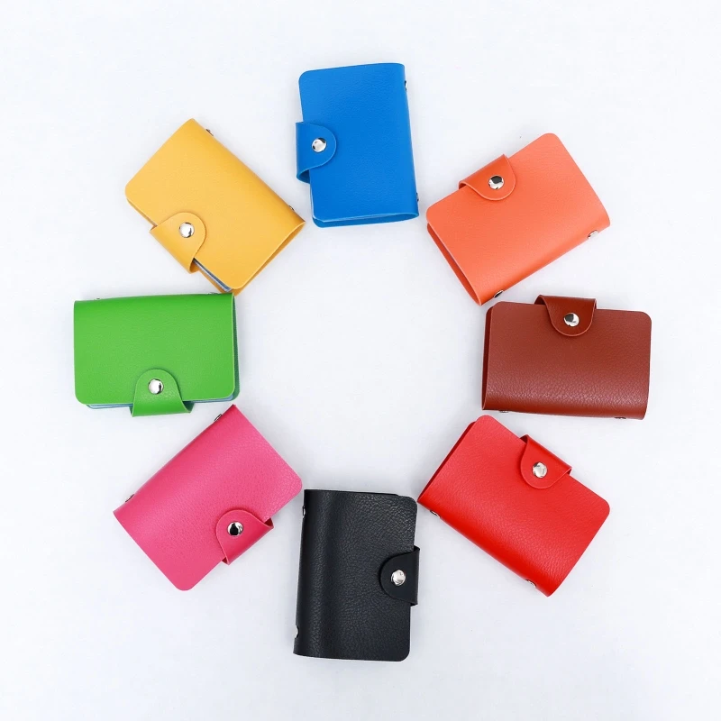 12/24 Bits PU Leather Business ID Credit Card Holder Pocket Case Purse Wallet Organizer
12/24 Bits PU Leather Business ID Credit Card Holder Pocket Case Purse Wallet Organizer