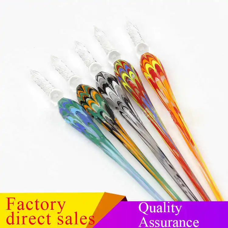 3d crystal artisanal glass pen dip pen to write design calligraphy school office paper supplies
3d crystal artisanal glass pen dip pen to write design calligraphy school office paper supplies