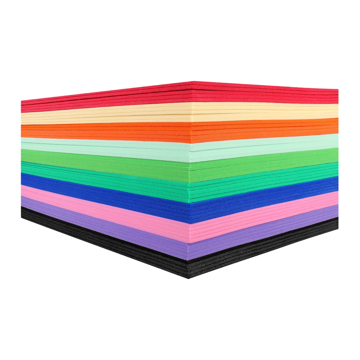 50pcs Sponge Foam Paper EVA Craft Foam Sheets Handicraft Sheets Kids Arts Foam Paper for DIY Projects Scrapbooking
50pcs Sponge Foam Paper EVA Craft Foam Sheets Handicraft Sheets Kids Arts Foam Paper for DIY Projects Scrapbooking