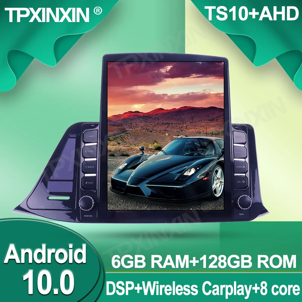 Car Radio For Honda C-HR 2018 Android 10 Wireless Carplay Tesla Style Car Stereo Receiver 6+128G Car Radio player Radio 
Car Radio For Honda C-HR 2018 Android 10 Wireless Carplay Tesla Style Car Stereo Receiver 6+128G Car Radio player Radio