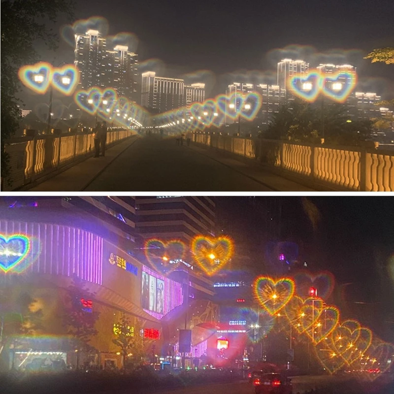 2 Color Heart Effect Diffraction Glasses Peach Heart Special Effects Eyeglasses Music Festival Heart Diffraction Glasses M7DD
2 Color Heart Effect Diffraction Glasses Peach Heart Special Effects Eyeglasses Music Festival Heart Diffraction Glasses M7DD