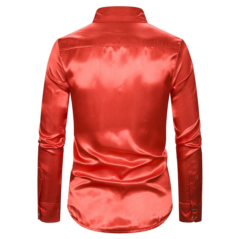 New Spangle Shiny Gold Stamp Men's Shirts Casual Long Sleeve Nightclub Party Dress Shirts Costume Stage Show Host Singer Clothes
New Spangle Shiny Gold Stamp Men's Shirts Casual Long Sleeve Nightclub Party Dress Shirts Costume Stage Show Host Singer Clothes