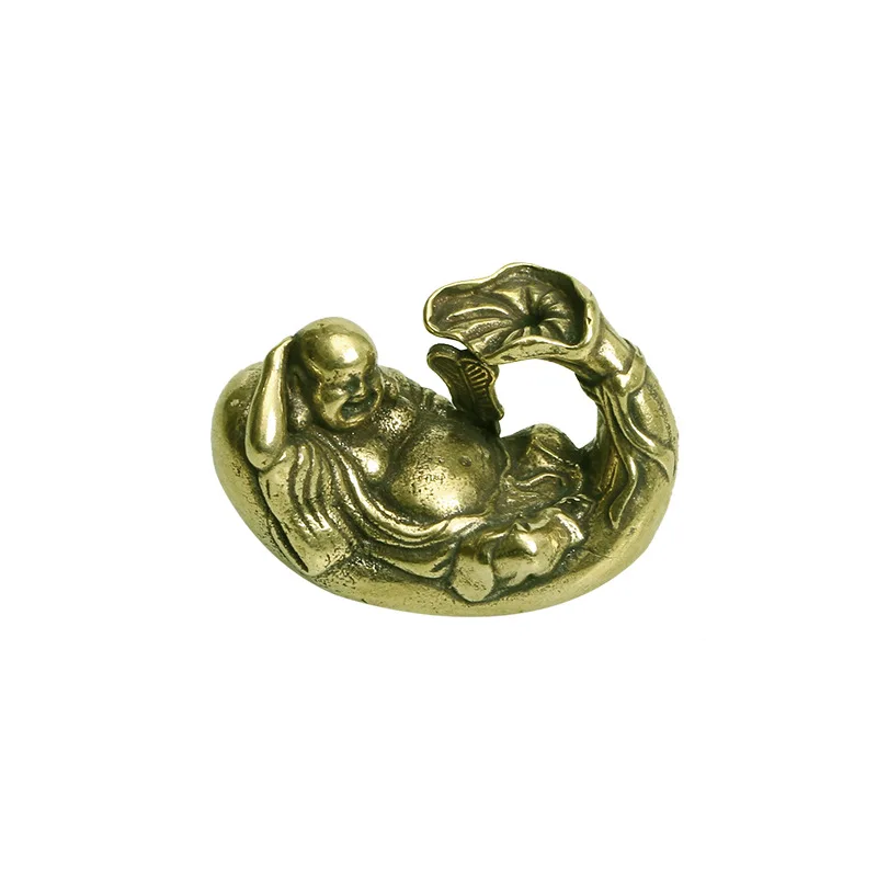 Creative Pure Copper Buddhism Maitreya Incense Burner Brass Figurines Home Decorations Car Desk Incense Burner Mascot Ornaments
Creative Pure Copper Buddhism Maitreya Incense Burner Brass Figurines Home Decorations Car Desk Incense Burner Mascot Ornaments