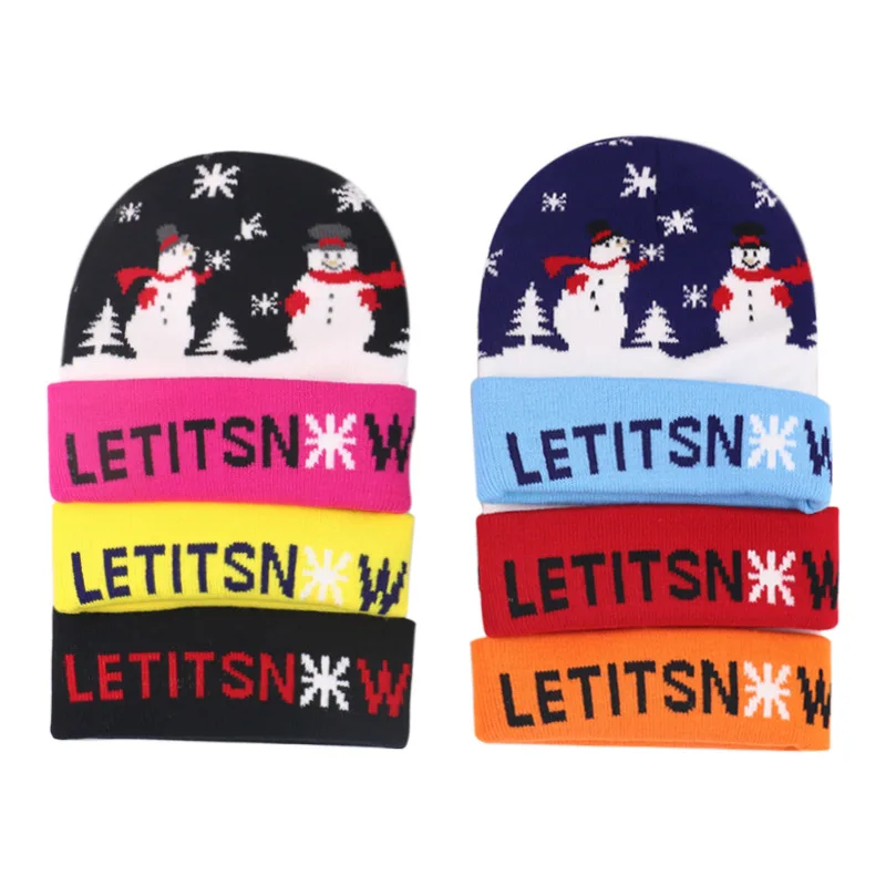 Boys Girls Print Beanie Autumn Winter Warm Windproof Children's Cute Cap Kids Christmas Gift Unisex Snowman Knitted Hat Bone Z51
Boys Girls Print Beanie Autumn Winter Warm Windproof Children's Cute Cap Kids Christmas Gift Unisex Snowman Knitted Hat Bone Z51