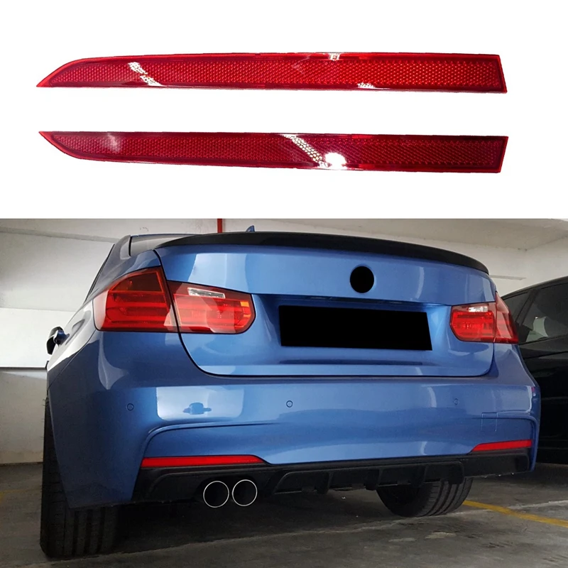 Car Red Rear Bumper Light Reflector Tail Lamp Warning Light Fog Lamp for-BMW 3-Series F30 F31 M Sport 328I 335I 2012-
Car Red Rear Bumper Light Reflector Tail Lamp Warning Light Fog Lamp for-BMW 3-Series F30 F31 M Sport 328I 335I 2012-