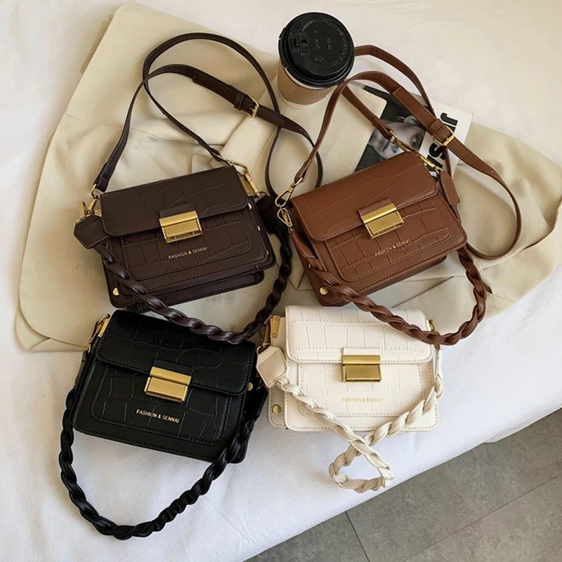 Fashion PU Leather Bags Small Youth Brand Design Messenger Bag Multifunctional Stone Grain Business Lady Underarm Shoulder Bags
Fashion PU Leather Bags Small Youth Brand Design Messenger Bag Multifunctional Stone Grain Business Lady Underarm Shoulder Bags