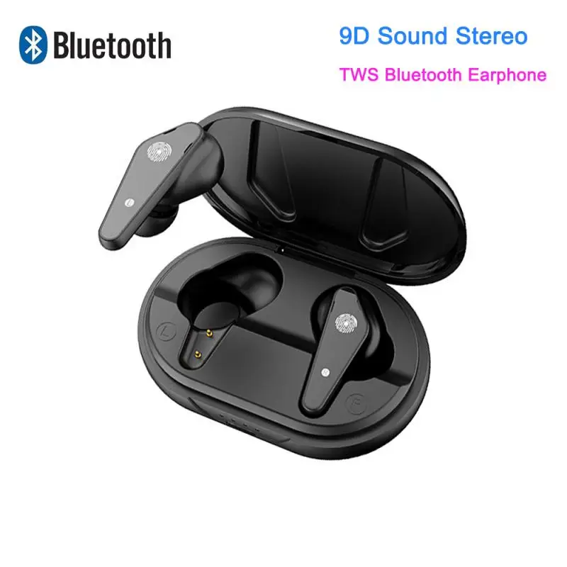 TWS Bluetooth 5.0 Headset Wireless Earphone High Sound Quality Music Headphone Waterproof Sport Earphone With Microphone QBMY
TWS Bluetooth 5.0 Headset Wireless Earphone High Sound Quality Music Headphone Waterproof Sport Earphone With Microphone QBMY