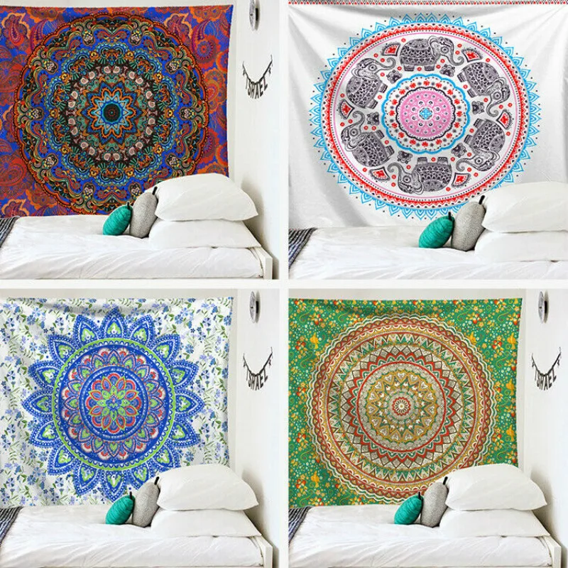 Fashion Tapestry Wall Hanging Polyester Mandala Pattern Blanket Tapestry Home Decor
Fashion Tapestry Wall Hanging Polyester Mandala Pattern Blanket Tapestry Home Decor