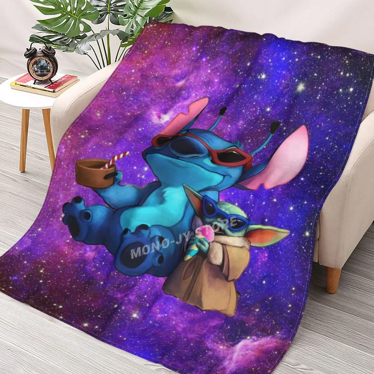 Stitch-Yoda Throw Blanket Sherpa Blanket Bedding soft Blankets 70x100 220x240 220x260
Stitch-Yoda Throw Blanket Sherpa Blanket Bedding soft Blankets 70x100 220x240 220x260