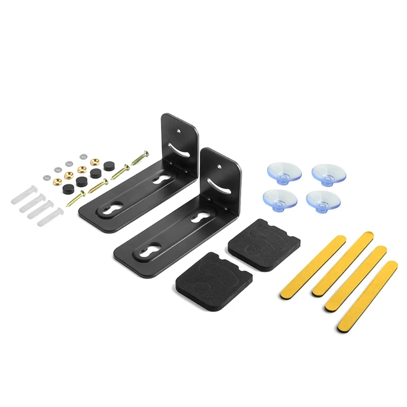 Strongest Durable Stand Soundbox Mounts Wall Hangers Shelf Speaker Stands Complete with Necessary Hardwares Wall Anchors
Strongest Durable Stand Soundbox Mounts Wall Hangers Shelf Speaker Stands Complete with Necessary Hardwares Wall Anchors