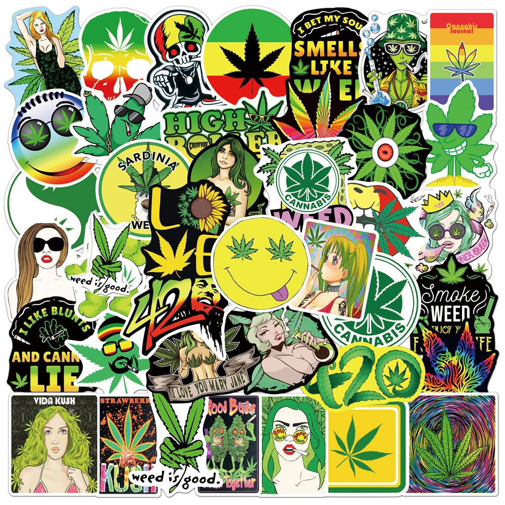 10/30/50PCS Funny Characters Leaves Weed Smoking Graffiti Stickers for Laptop Luggage Guitar Skateboard Cool Sticker Kid Toys
10/30/50PCS Funny Characters Leaves Weed Smoking Graffiti Stickers for Laptop Luggage Guitar Skateboard Cool Sticker Kid Toys
