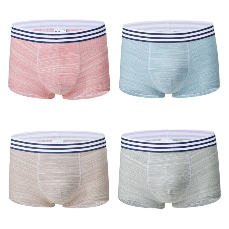 4 Pcs Men Boxers Briefs Shorts Cotton Soft Homme Panties Boys Undies Comfortable Striped Underpants Underwear Sexy Trunks S-XXXL
4 Pcs Men Boxers Briefs Shorts Cotton Soft Homme Panties Boys Undies Comfortable Striped Underpants Underwear Sexy Trunks S-XXXL