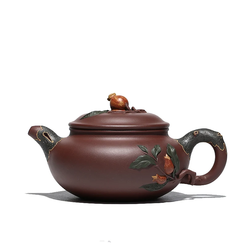 Yixing pure manual ores are recommended a homely month red many children blessed ores purple clay teapot tea sets
Yixing pure manual ores are recommended a homely month red many children blessed ores purple clay teapot tea sets