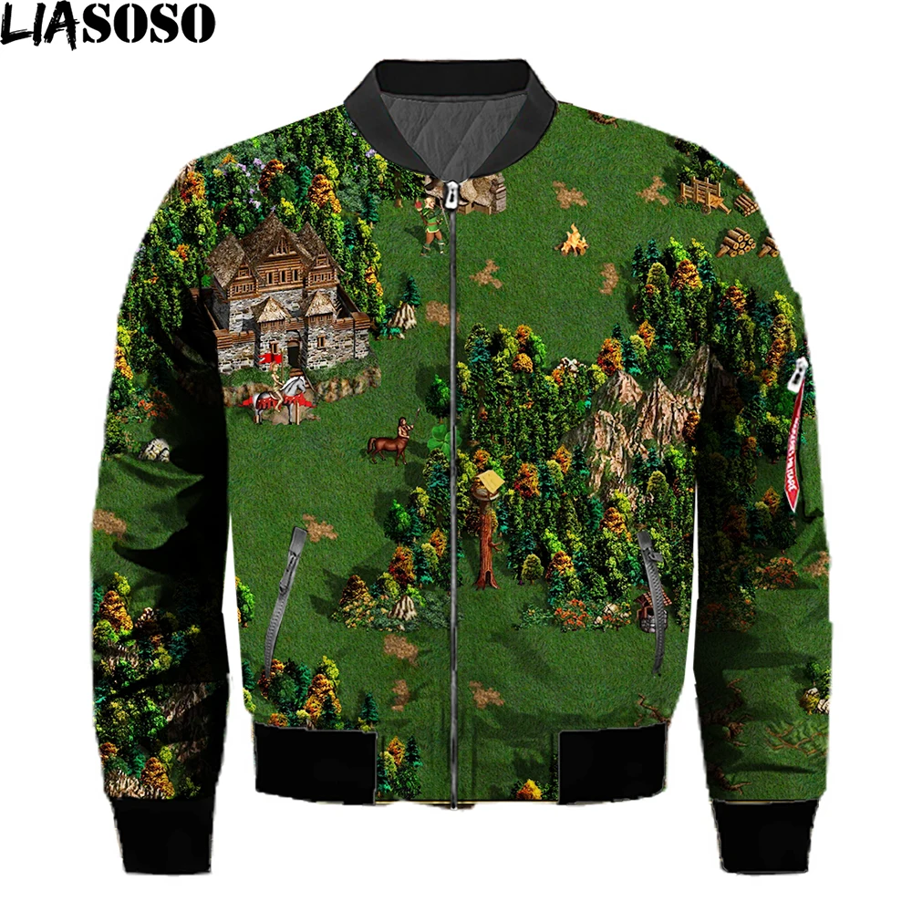 LIASOSO 3D Print Men's Winter Thickened Bomber Jacket Fashion Classic Game Heroes of Might & Magic Print Fashion Harajuku Top
LIASOSO 3D Print Men's Winter Thickened Bomber Jacket Fashion Classic Game Heroes of Might & Magic Print Fashion Harajuku Top