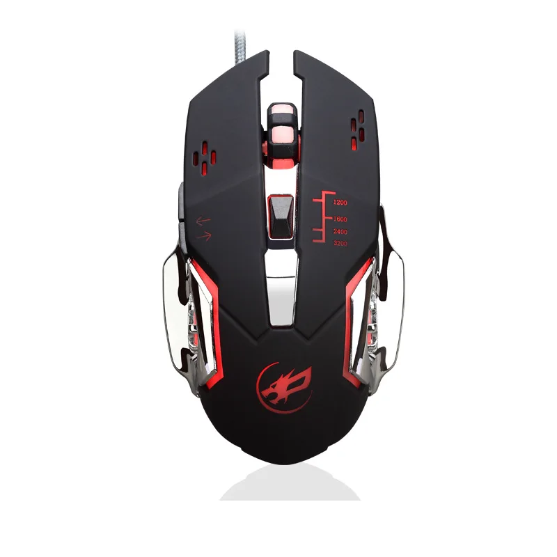 Upgrate New Q8 USB Wired Mouse USB Optical Gaming Mouse Gamer Mice for PC Games Adjustable DPI 3200DPI with 6 Buttons
Upgrate New Q8 USB Wired Mouse USB Optical Gaming Mouse Gamer Mice for PC Games Adjustable DPI 3200DPI with 6 Buttons
