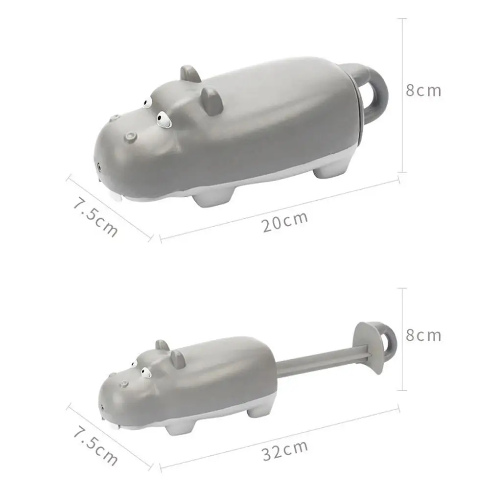 Детская игрушка поливальная машина безопасности водяной пистолет КИТ Бегемот