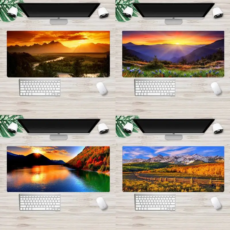 Mountain Scenery Sunset Game Animation Gaming Mousemat XL Large Gamer Soft Keyboard PC Desk Mat Takuo Computer Tablet Mousepads
Mountain Scenery Sunset Game Animation Gaming Mousemat XL Large Gamer Soft Keyboard PC Desk Mat Takuo Computer Tablet Mousepads