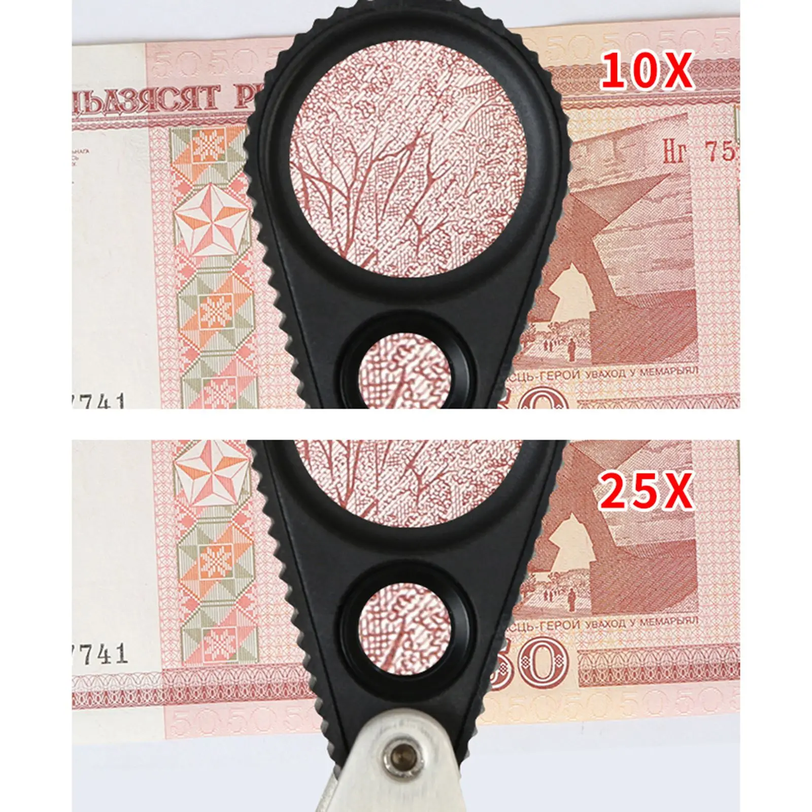 10X 25X Mini Jewellery Loupe Foldable Pocket Magnifying Glass Magnifier with Leather Bag for people with low vision, jeweler
10X 25X Mini Jewellery Loupe Foldable Pocket Magnifying Glass Magnifier with Leather Bag for people with low vision, jeweler