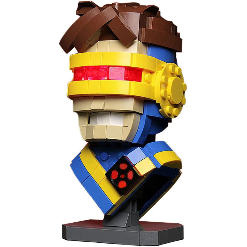 MOC-13639 Custom Cyclopss Bust Model Building Blocks Figures Bricks Set DIY Educational Toys for Children Gifts Home Decoration
MOC-13639 Custom Cyclopss Bust Model Building Blocks Figures Bricks Set DIY Educational Toys for Children Gifts Home Decoration