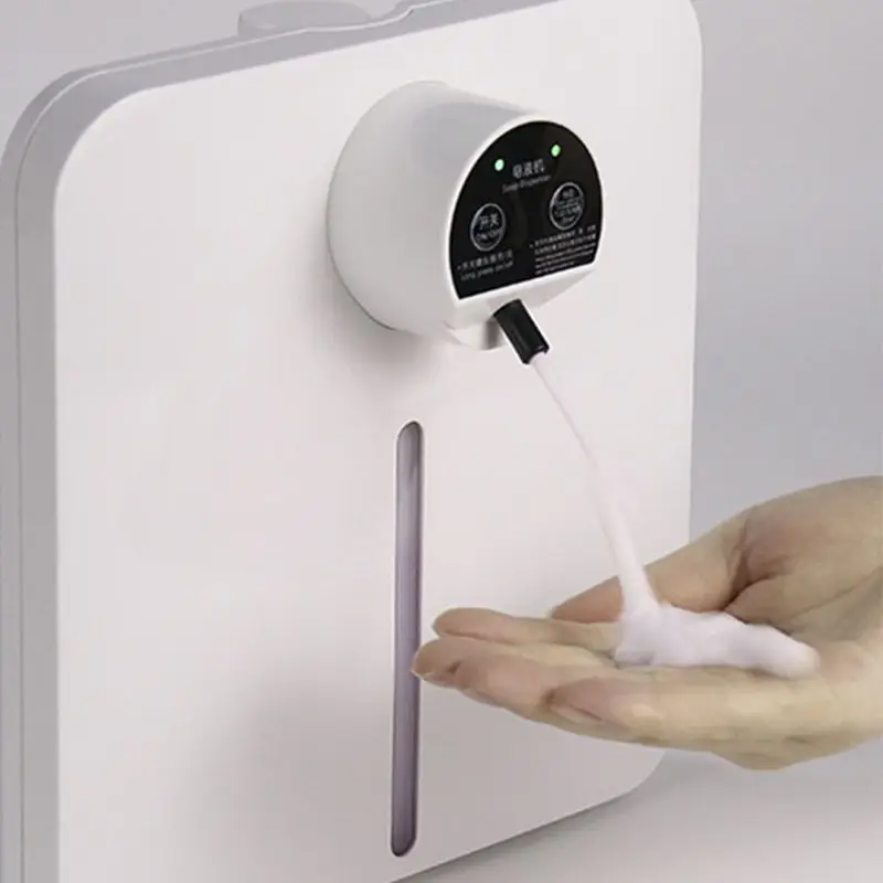 Wall-Mounted Automatic Induction Soap Dispenser Hand Sanitizer Box Sensor 1300ML Large Capacity for Home Bathroom
Wall-Mounted Automatic Induction Soap Dispenser Hand Sanitizer Box Sensor 1300ML Large Capacity for Home Bathroom