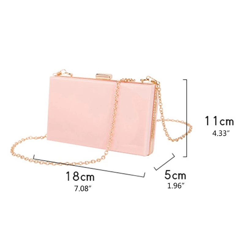Women Acrylic Prom Handbag Ladies Wedding Party Evening Clutch Banquet Purse Shoulder Bag
Women Acrylic Prom Handbag Ladies Wedding Party Evening Clutch Banquet Purse Shoulder Bag