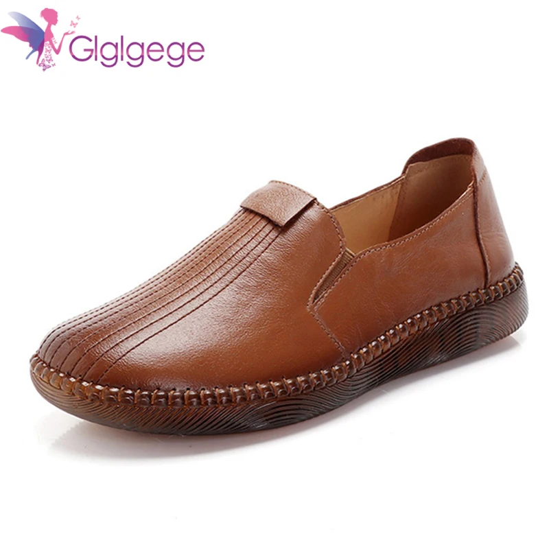 Glglgege Soft Bottom Women Flats Genuine Leather Mother Shoes Comfort Oxford Shoes For Women Shoes Women Loafers Moccasins
Glglgege Soft Bottom Women Flats Genuine Leather Mother Shoes Comfort Oxford Shoes For Women Shoes Women Loafers Moccasins
