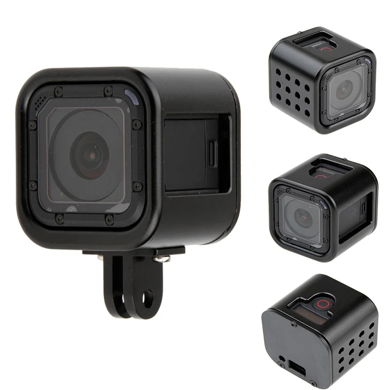 CNC Aluminium Case Protective Housing Cover Frame for GoPro Hero 4/5 Session Shell for Go Pro Sport Action Camera Accessories
CNC Aluminium Case Protective Housing Cover Frame for GoPro Hero 4/5 Session Shell for Go Pro Sport Action Camera Accessories