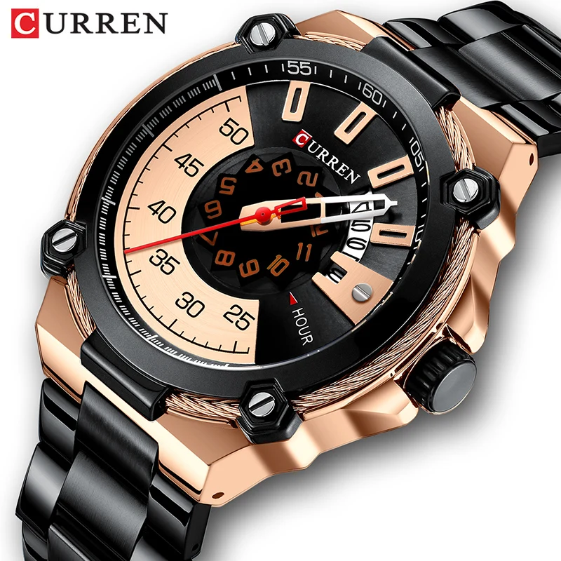 2019 New CURRENT Men‘s Quartz Watch Sport Military Army Men Watches Business Wristwatch Waterproof Man Clock Relogio Masculino
2019 New CURRENT Men‘s Quartz Watch Sport Military Army Men Watches Business Wristwatch Waterproof Man Clock Relogio Masculino