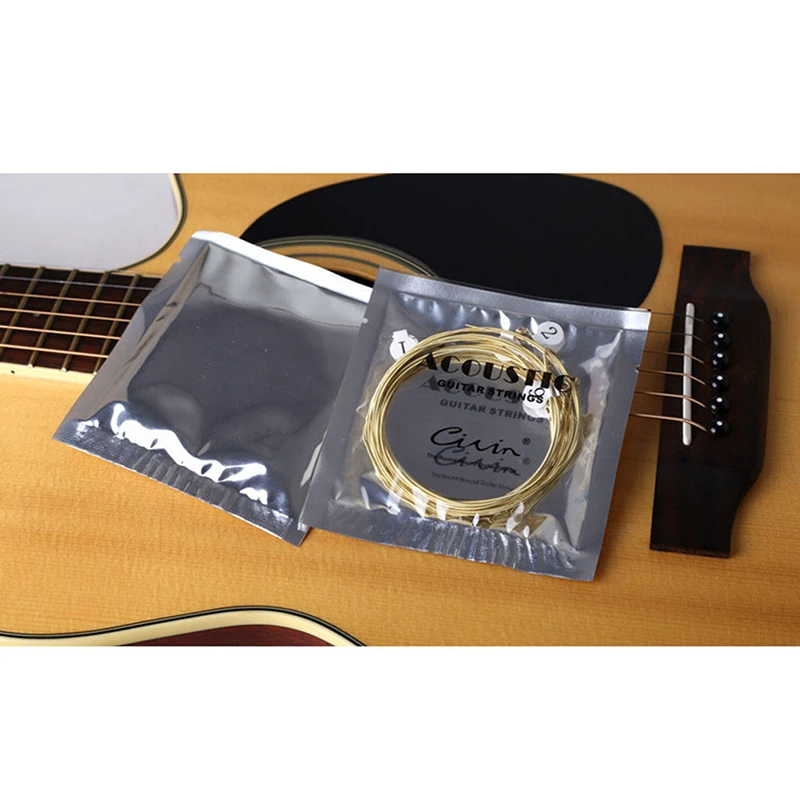 6Pcs Practice Nickel Plated Steel Guitar String Acoustic Guitar Set String With Original Retail Bag
6Pcs Practice Nickel Plated Steel Guitar String Acoustic Guitar Set String With Original Retail Bag