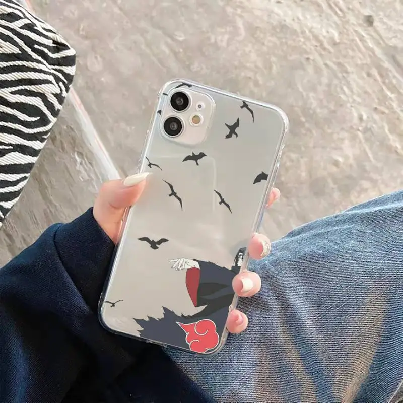 Japan Naruto Anime akatsuki Sasuke Phone Case Transparent for iPhone 11 12 mini pro XS MAX 8 7 6 6S Plus X 5S SE 2020 XR
Japan Naruto Anime akatsuki Sasuke Phone Case Transparent for iPhone 11 12 mini pro XS MAX 8 7 6 6S Plus X 5S SE 2020 XR