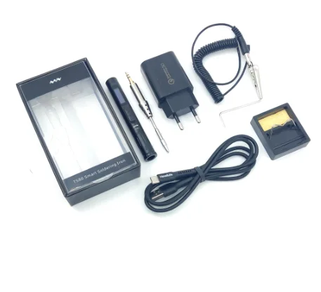 Mini TS80 Portable Electric Soldering Iron Adjustable Temperature Digital Solder Station
Mini TS80 Portable Electric Soldering Iron Adjustable Temperature Digital Solder Station