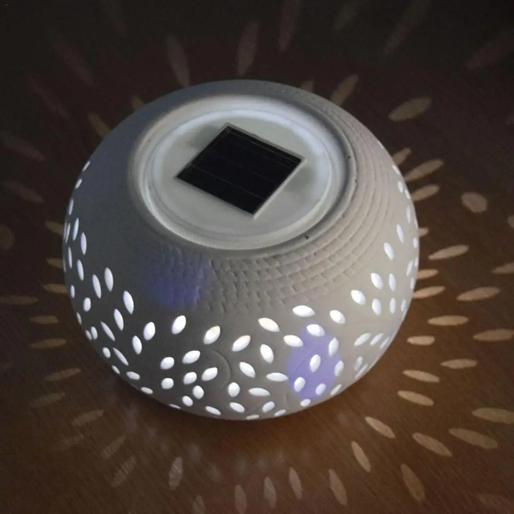 Outdoor Solar Garden Lawn Yard Decorative Night Light Colorful Hollow Ceramic LED Solar Light Waterproof Hollow Table Lamp
Outdoor Solar Garden Lawn Yard Decorative Night Light Colorful Hollow Ceramic LED Solar Light Waterproof Hollow Table Lamp