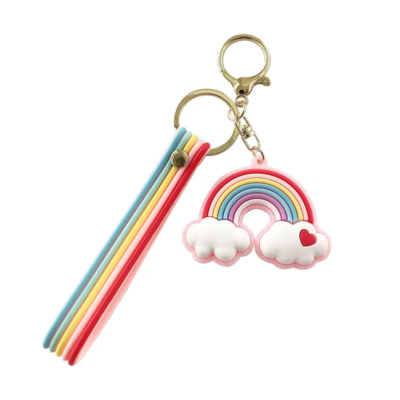 Colorful Girl Keychain Pendant Cute Girl Heart Schoolbag Small Ornament Creative Rainbow Girlfriend Keychain
Colorful Girl Keychain Pendant Cute Girl Heart Schoolbag Small Ornament Creative Rainbow Girlfriend Keychain