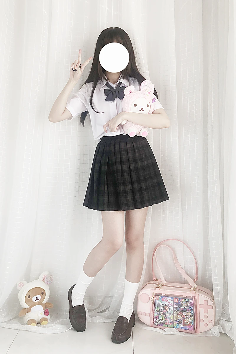 Japanese College Plaid Pleated Skirts Harajuku Vintage Elastic High Waist Jk Short Skirt Summer School Girl Cosplay Mini Skirt
Japanese College Plaid Pleated Skirts Harajuku Vintage Elastic High Waist Jk Short Skirt Summer School Girl Cosplay Mini Skirt