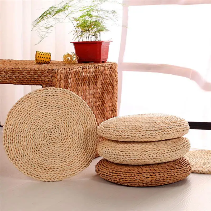 1Pcs Natural Straw Round Pouf Tatami Cushion Floor Cushions Meditation Yoga Round Mat Chair Cushion Cushion
1Pcs Natural Straw Round Pouf Tatami Cushion Floor Cushions Meditation Yoga Round Mat Chair Cushion Cushion