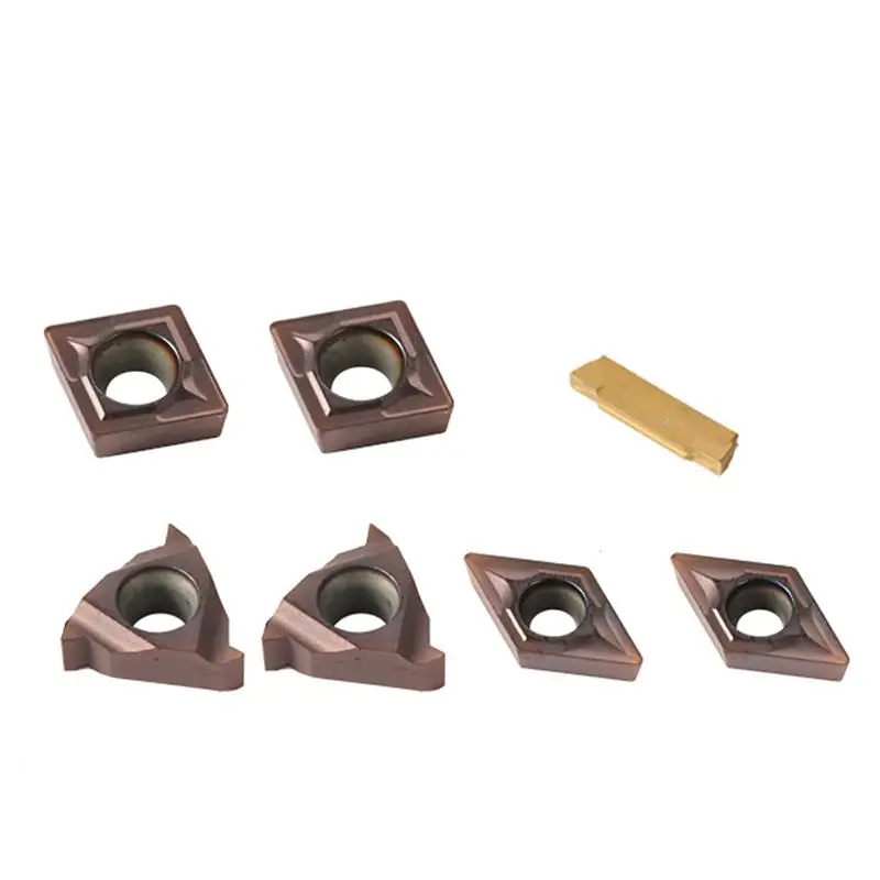 7pcs 10mm Shank Lathe Tool Holder Lathe Tools CNC Metal Cutter Industrial Turning Rod with Carbide Inserts Blades
7pcs 10mm Shank Lathe Tool Holder Lathe Tools CNC Metal Cutter Industrial Turning Rod with Carbide Inserts Blades