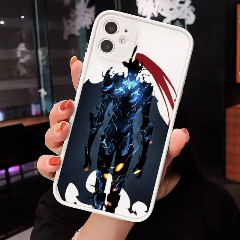 Comics solo leveling cool black Sung Jin-Woo Phone Case Matte Transparent for iPhone 7 8 11 12 s mini pro X XS XR MAX Plus cover
Comics solo leveling cool black Sung Jin-Woo Phone Case Matte Transparent for iPhone 7 8 11 12 s mini pro X XS XR MAX Plus cover