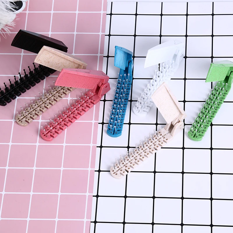 Cosmetic Salon Anti-Static Combing Folding Hairdressing Folding Hair Brush Comb Beauty Tool Accessories For Girl
Cosmetic Salon Anti-Static Combing Folding Hairdressing Folding Hair Brush Comb Beauty Tool Accessories For Girl