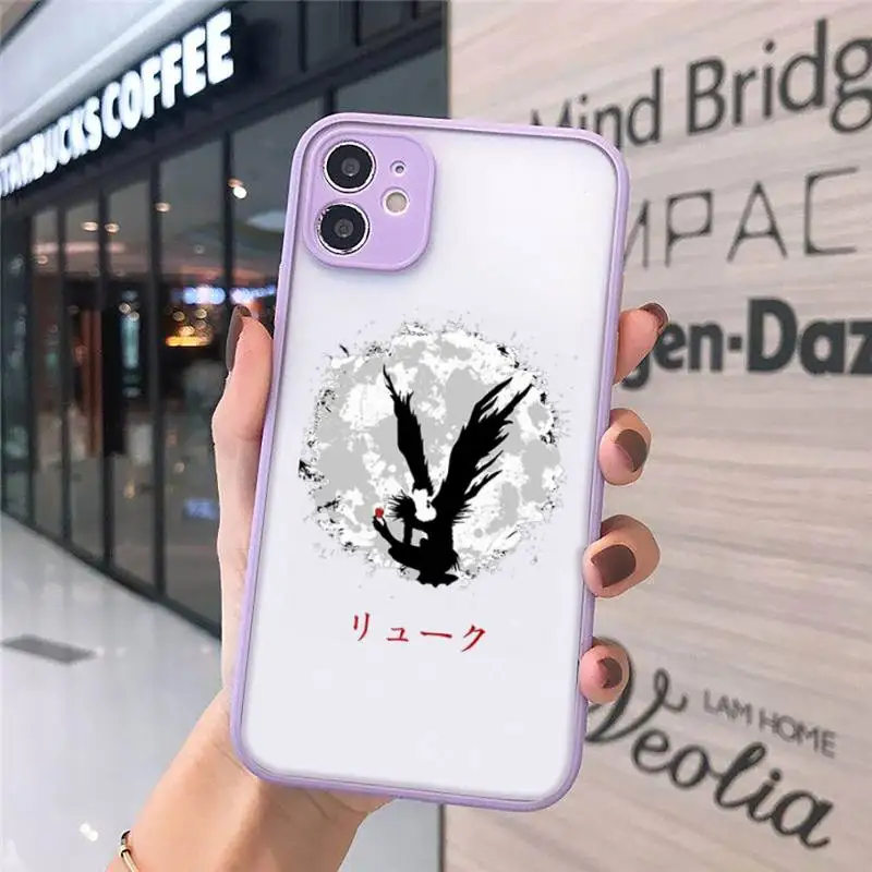Anime Manga Death Note Ryuk Phone Cases Matte Transparent For iPhone 12 Mini 11 Pro XR XS Max 7 8 Plus
Anime Manga Death Note Ryuk Phone Cases Matte Transparent For iPhone 12 Mini 11 Pro XR XS Max 7 8 Plus