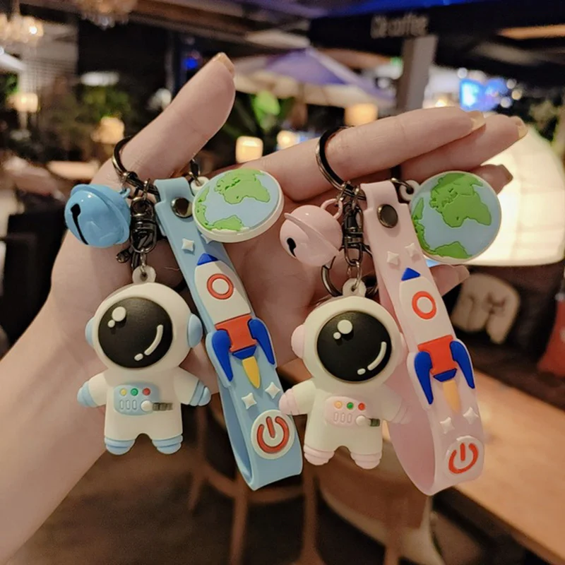 Cartoon Astronaut Spaceman Keychain Pink Blue Silicone Anime Bag Pendant Car Accessorie Child Toy Kawaii Girls Gift
Cartoon Astronaut Spaceman Keychain Pink Blue Silicone Anime Bag Pendant Car Accessorie Child Toy Kawaii Girls Gift