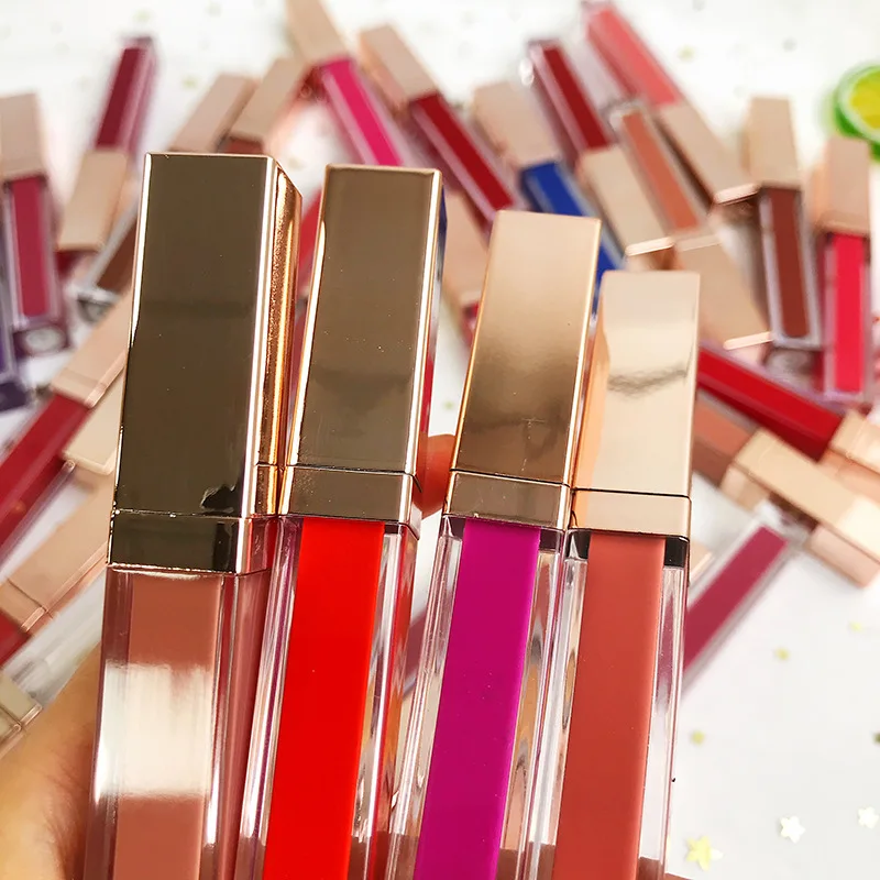 37 Colors Rose Gold Matte Liquid Lipstick Private Label Cosmetics Square Tube Lipgloss Wholesale Custom Lip Gloss Waterproof
37 Colors Rose Gold Matte Liquid Lipstick Private Label Cosmetics Square Tube Lipgloss Wholesale Custom Lip Gloss Waterproof