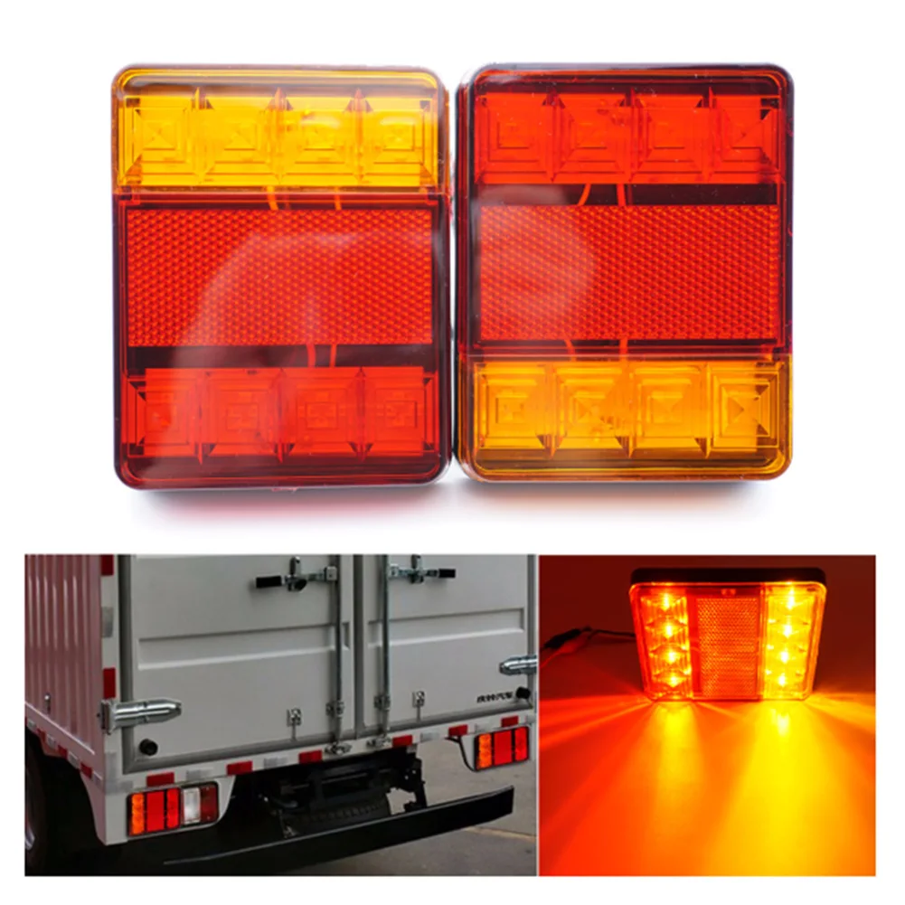 12V Car Truck LED Rear Tail Light Warning Lights Waterproof Durable Rear Lamp For Trailer Caravans UTE Campers ATV Boats
12V Car Truck LED Rear Tail Light Warning Lights Waterproof Durable Rear Lamp For Trailer Caravans UTE Campers ATV Boats