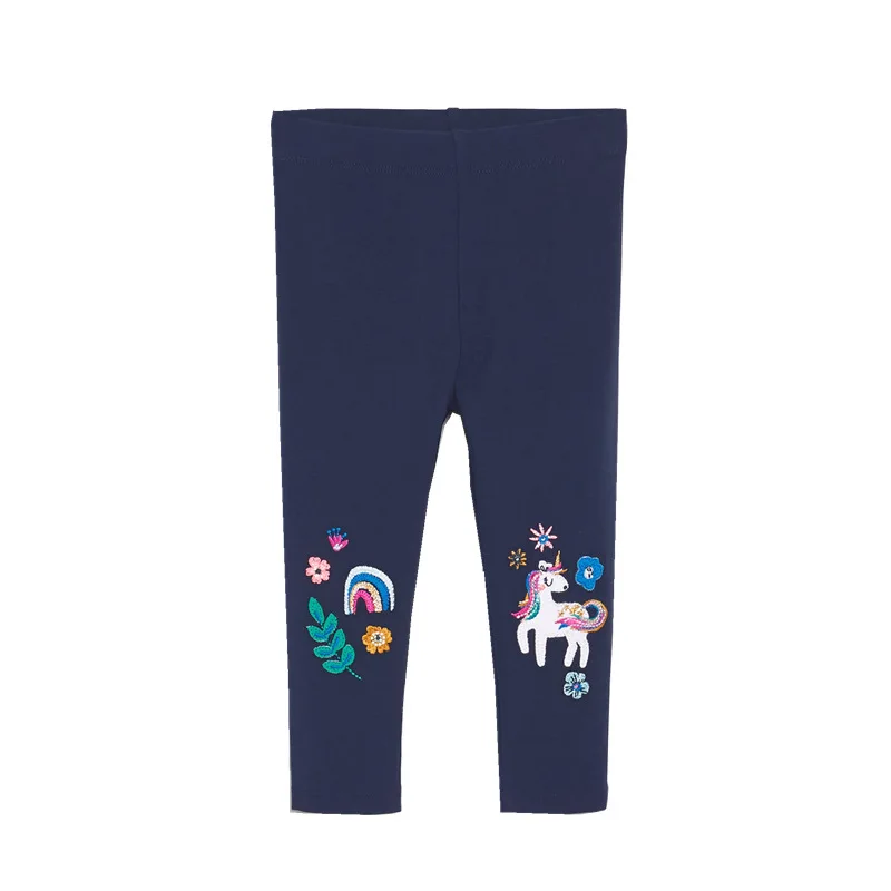 

2022 Girls Leggings Cotton Baby Trousers Unicorn Girl Pants Rainbow Leggins Kids Spring Summer Legging Fille Pantalones